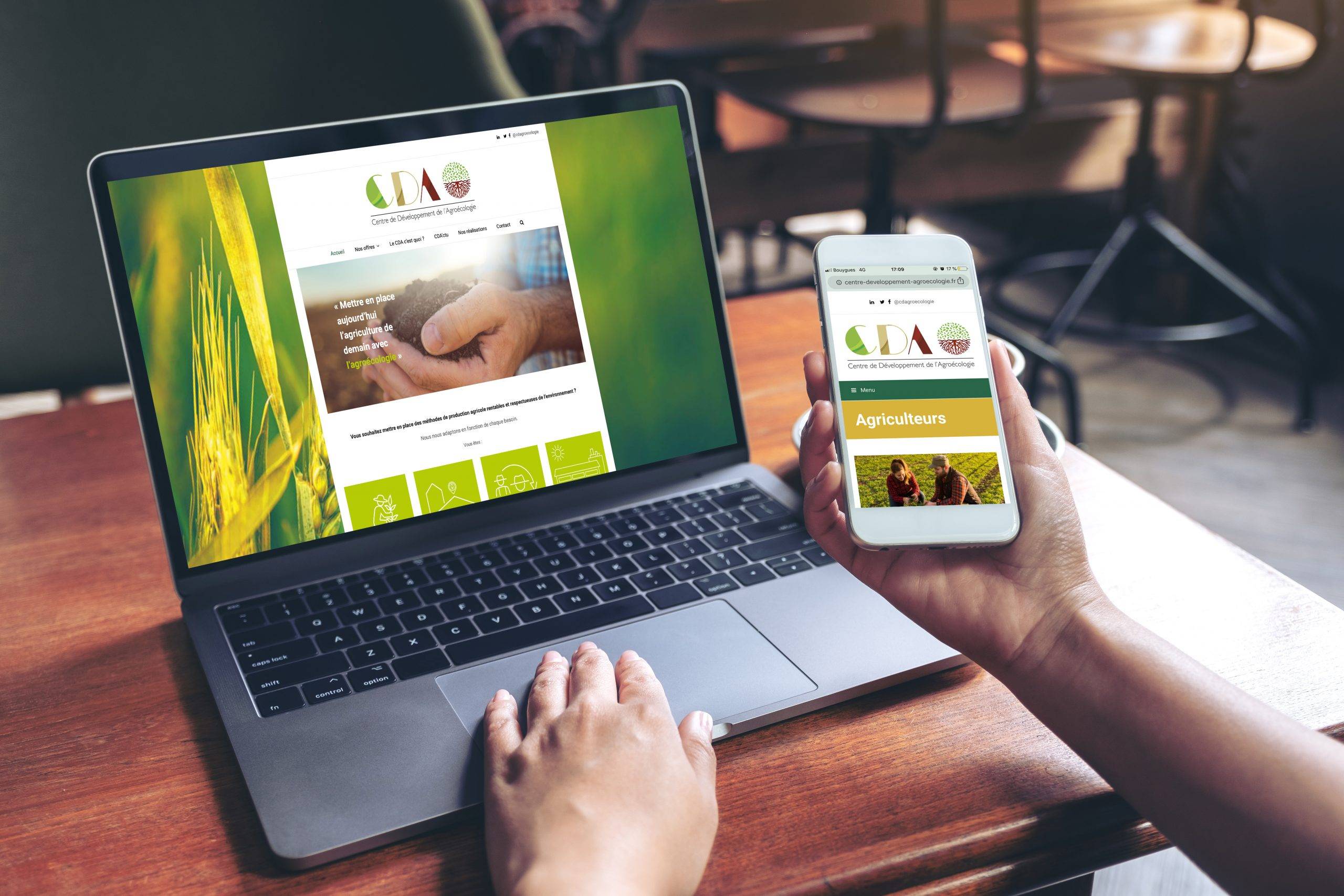 Site Web Agricole