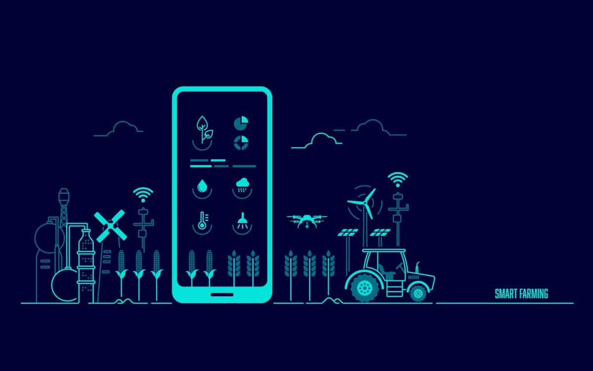 concept,of,smart,farming,or,agritech,,graphic,of,mobile,phone
